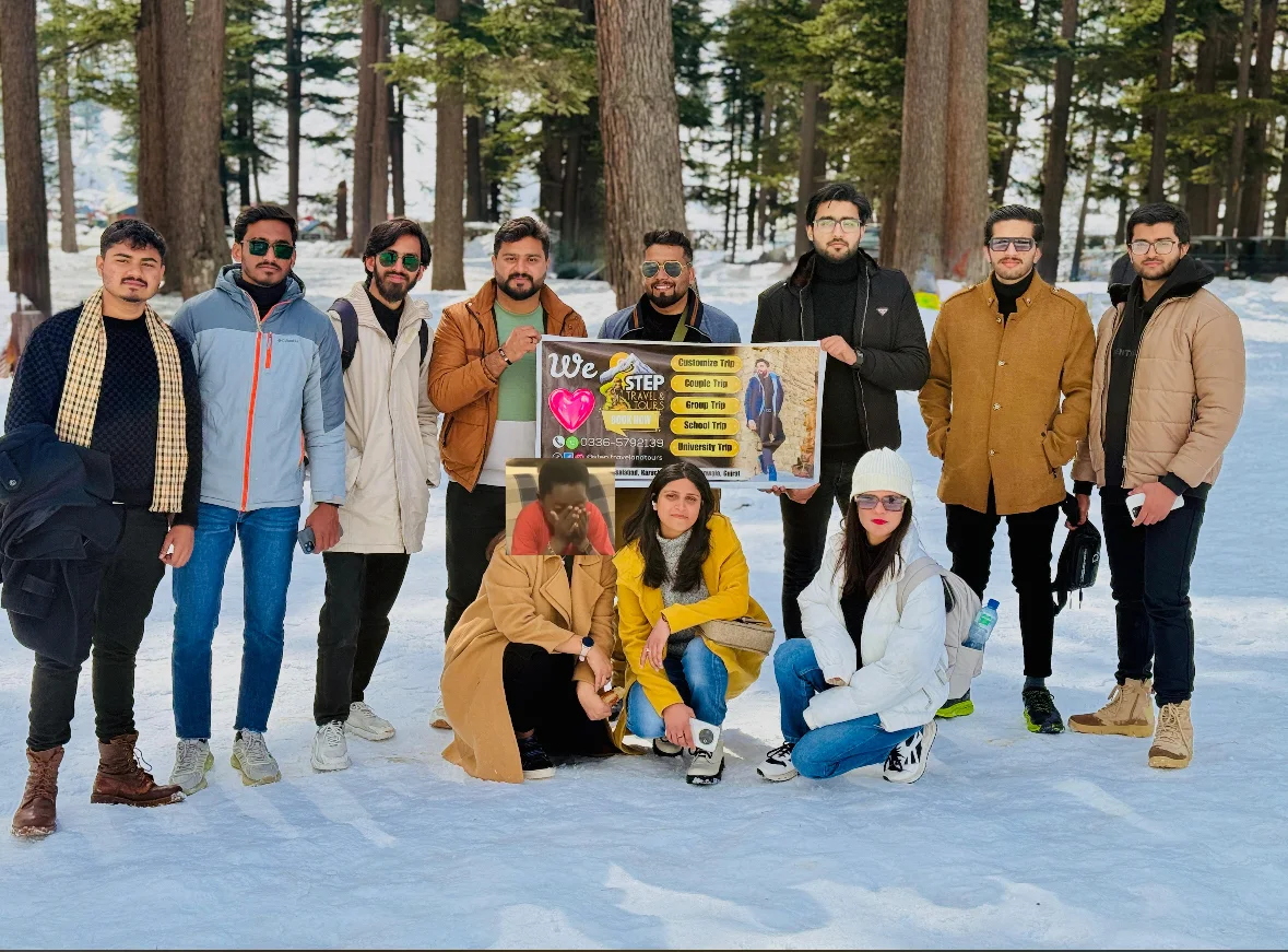 Travelers exploring a mountain destination with STEP Travel and Tours