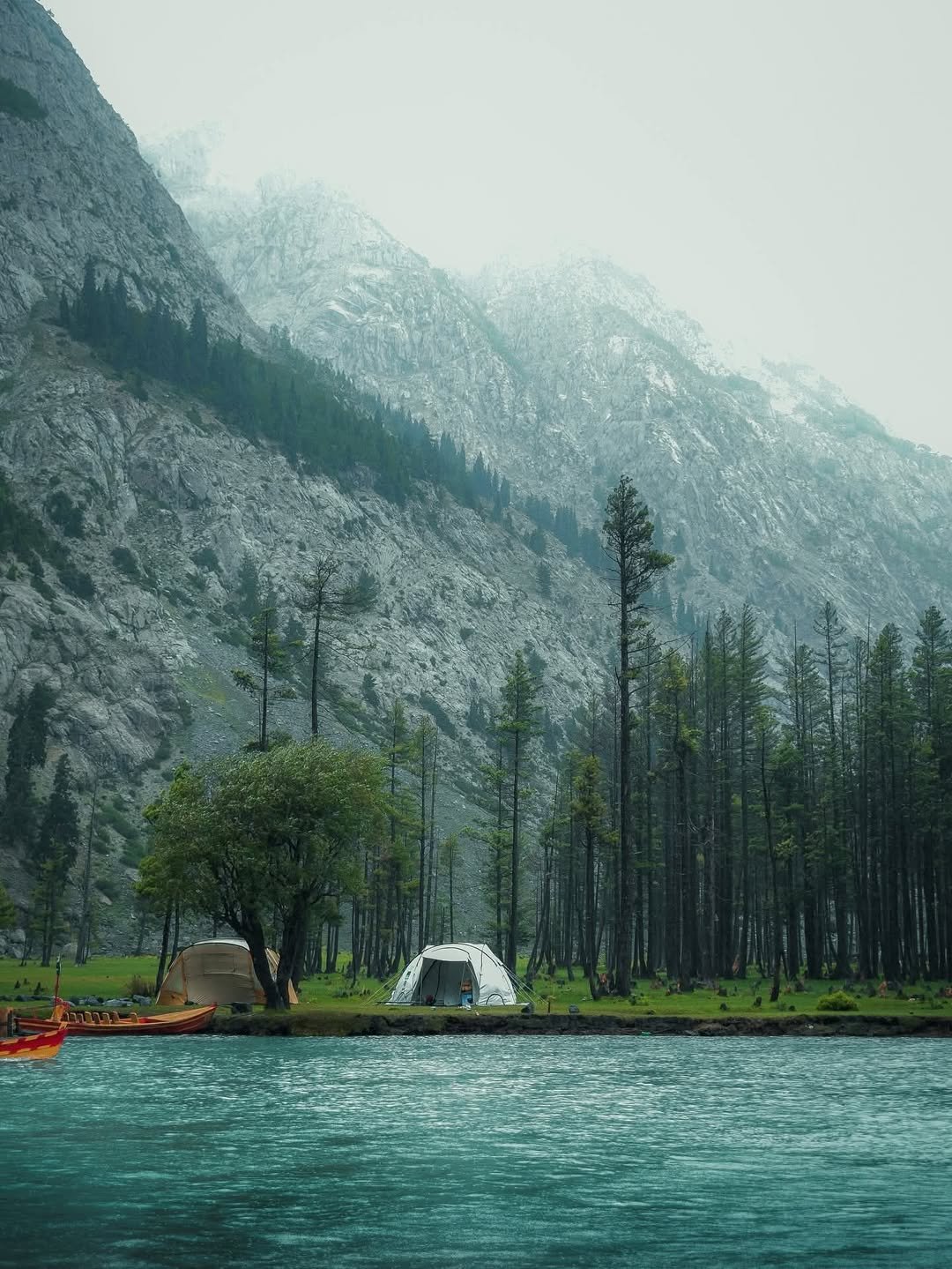 Scenic forest and mountain landscape in Swat and Kalam